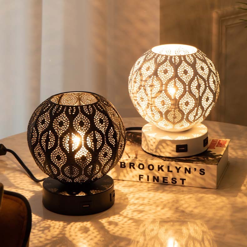 Bedroom Bedside Atmosphere Surrounded By Teenage Lights